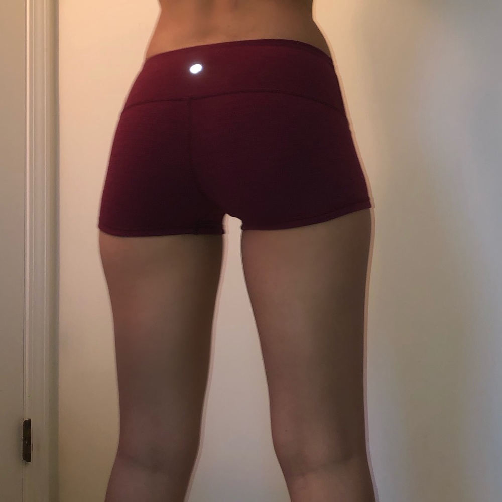 lululemon athletica Women's Burgundy Shorts